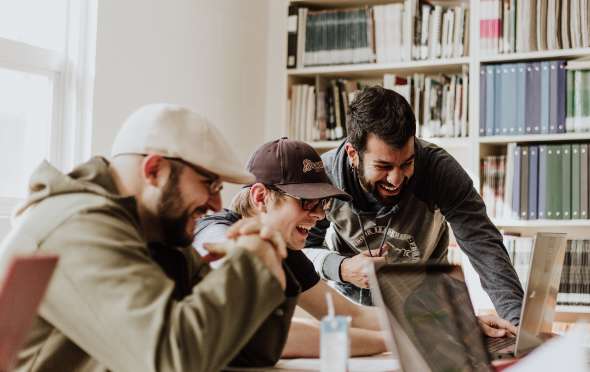 Team members collaborating